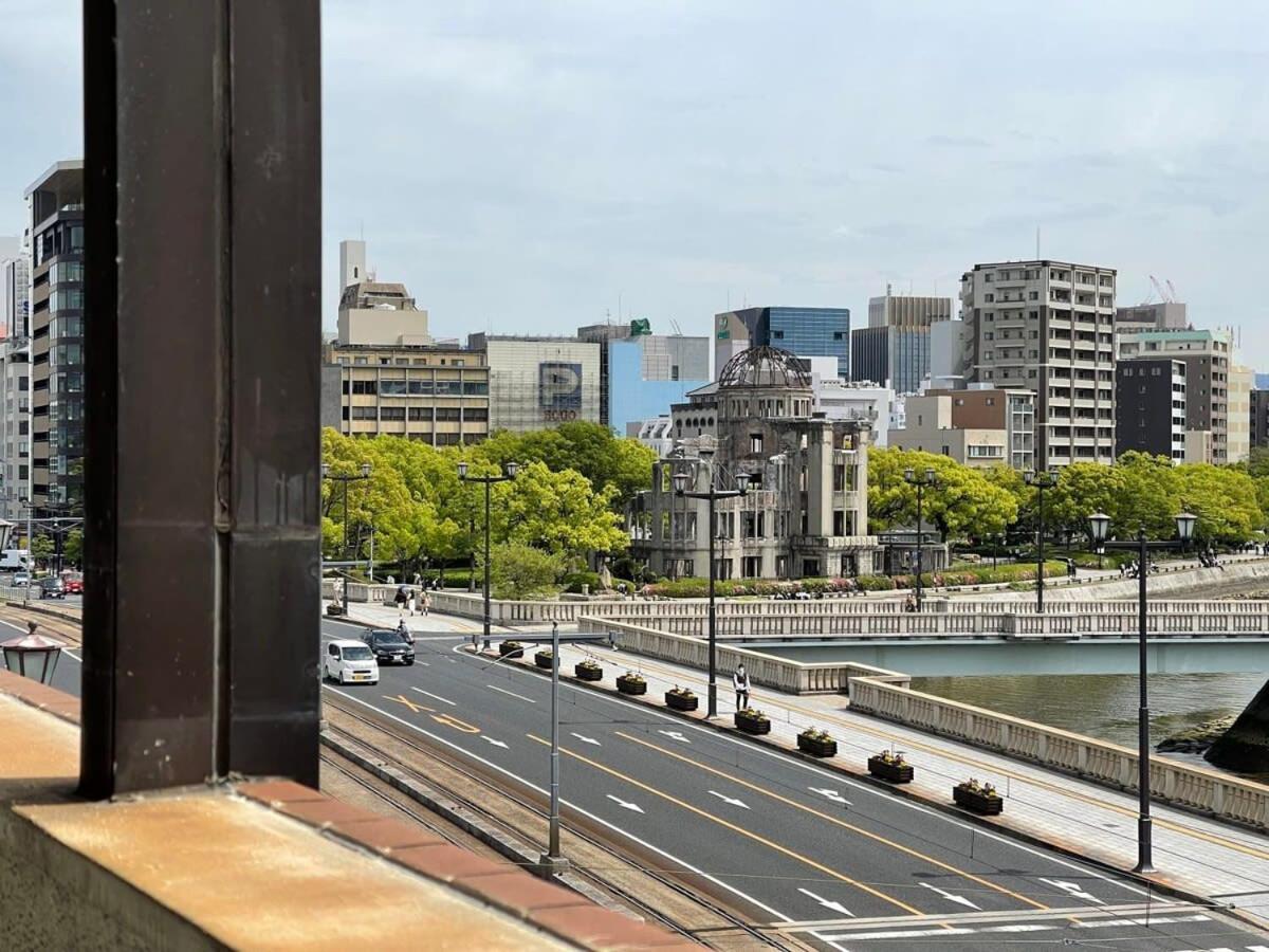 Bhotel Dai3Himawari - 2Br Good For 6Ppl Overlooking Peace Park With Wifi! 히로시마 외부 사진
